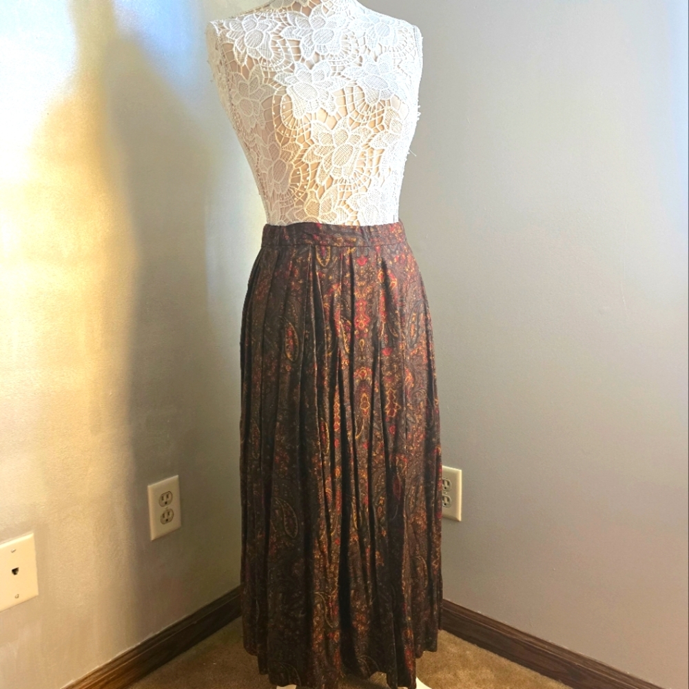 Women's Pendleton Brown Skirt